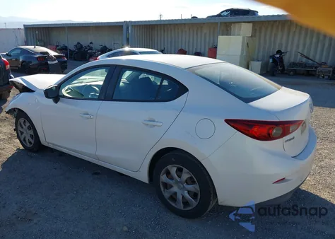 2015 Mazda Mazda3 I Sv из США, поврежденный, VIN JM1BM1T75F1231751